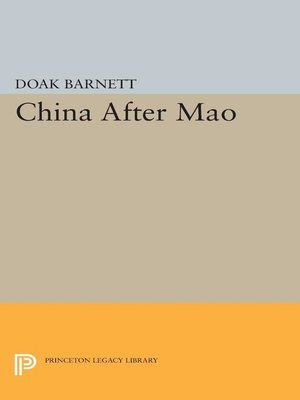 cover image of China After Mao